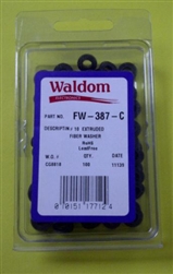 WALDOM FW387C #10 EXTRUDED FIBRE WASHER