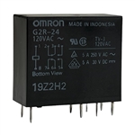 OMRON G2R-24-AC120 PCB RELAY DPDT 120VAC 5A