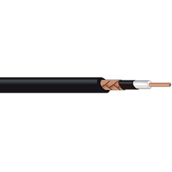 CANARE GS4 22AWG HIFI / GUITAR / INSTRUMENT CABLE BLK (GS-4), FOR SHORT RUN UNBALANCED AUDIO MINIATURE VERSION OF GS6