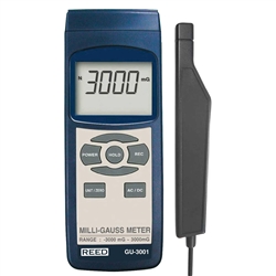 REED GU-3001 ELECTROMAGNETIC FIELD (EMF) METER