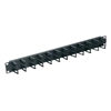 MIDDLE ATLANTIC HCM-1 1U HORIZONTAL CABLE MANAGER WITH      MICRO-CLIP