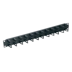 MIDDLE ATLANTIC HCM-1 1U HORIZONTAL CABLE MANAGER WITH      MICRO-CLIP