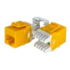 PSI DATA HD-6EKSJYL CAT6 HDJ-SERIES KEYSTONE JACK T568A/B,  YELLOW