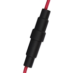 BUSS HHT INLINE FUSEHOLDER FOR 5MM X 20MM FUSES,            5MM X 15MM 5A @ 250VAC/32VDC, 5MM X 20MM 10A @ 250VAC/32VDC