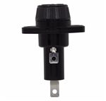 BUSS HPF PANEL-MOUNT FUSEHOLDER WITH SCREW-TYPE KNOB,       FOR 13/32" X 1-5/16" TO 1-1/2" FUSES, 30A/600V