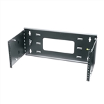 MIDDLE ATLANTIC HPM-4-915-CAN HINGED PANEL MOUNT RACK,      4 SPACE (4U) ADJUSTABLE DEPTH (9-15"), 15 LB WEIGHT CAPACITY