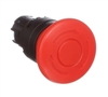 IDEC HW1B-V4R 22MM DIAMETER OPERATOR UNIT EMERGENCY STOP    PUSH BUTTON, TURN-RESET, E-STOP WITH 600V/10A CONTACTS
