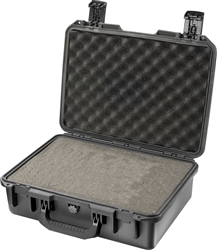 PELICAN STORM CASE WITH FOAM (MFR# IM2300-00001) IM2300BLK  BLACK (ID 17.00"L X 11.70"W X 6.20"D)