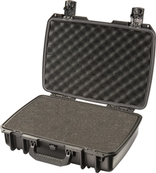 PELICAN STORM CASE WITH FOAM (MFR# IM2370-00001) IM2370BLK  BLACK (ID 18.20"L X 12.10"W X 5.20"D) *SPECIAL ORDER*