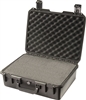 PELICAN STORM CASE WITH FOAM (MFR# IM2400-00001) IM2400BLK  BLACK (ID 18.00"L X 13.00"W X 6.70"D) *SPECIAL ORDER*