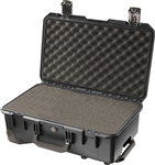 PELICAN STORM CASE WITH FOAM (MFR# IM2500-00001) IM2500BLK  BLACK (ID 20.50"L X 11.50"W X 7.20"D)