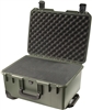 PELICAN STORM CASE WITH FOAM (MFR# IM2620-00001) IM2620BLK  BLACK (ID 20.00"L X 14.00"W X 10.00"D) *SPECIAL ORDER*