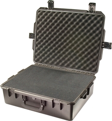 PELICAN STORM CASE WITH FOAM (MFR# IM2700-00001) IM2700BLK  BLACK (ID 22.00"L X 17.00"W X 8.00"D)