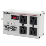 TRIPPLITE ISOBAR4ULTRA SURGE SUPPRESSOR 4 OUTLET            ALL METAL HOUSING 6-FOOT CORD