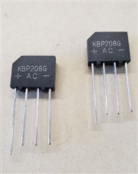 MULTICOMP KBP208G BRIDGE RECTIFIER, 2A/800V SINGLE PHASE