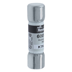 BUSS KTK-7 FUSE 7 AMP 600VAC FAST BLOW MELAMINE TUBE        (13/32" X 1-1/2") 7A 7AMP