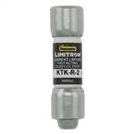 BUSS KTK-R-2 FUSE 2 AMP 600VAC FAST BLOW, CLASS CC REJECTION-TYPE MELAMINE TUBE (13/32" X 1-1/2") 2A 2AMP