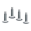 MIDDLE ATLANTIC LF ADJUSTABLE LEVELING FEET, SET OF 4