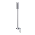 PATLITE LR4-02LJNU 40MM, SIGNAL TOWER BASE UNIT, 24V DC, POLE MOUNT WITH L BRACKET AND CABLE, SILVER