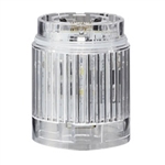 PATLITE LR4-E-GZ 40MM LED UNIT FOR LR SIGNAL TOWER, GREEN WITH CLEAR LENS