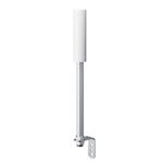 PATLITE LR4-M2LJNW 40MM SIGNAL TOWER BASE UNIT, 100-240V AC, POLE MOUNT WITH L BRACKET AND CABLE, NO FLASHING/BUZZER, OFF-WHITE