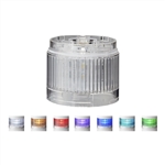 PATLITE LR6-E-MZ 60MM MULTI-COLOR LED UNIT FOR LR SIGNAL TOWER, 7-COLORS, CLEAR LENS