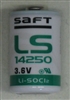 SAFT 1/2AA LITHIUM BATTERY 3.6V PRESSURE CONTACT LS14250BA  SUBSTITUTE FOR TADIRAN TL5101/S