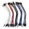 OSEPP LS-MMPJ-6 JUMPER WIRES MALE-MALE 6" MULTI COLOURS     50/PACK, ARDUINO