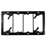 VANCO PVC LOW VOLTAGE MOUNTING BRACKET 4 GANG LV4