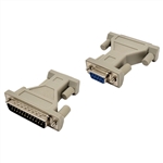 MA410 DB9 FEMALE TO DB25 MALE SERIAL ADAPTER