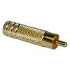 PHILMORE MDL2 AUDIO/VIDEO GRADE RCA MALE PLUG, TWIST-ON     FULLY SHIELDED, FOR USE WITH RG58 OR RG59 COAXIAL CABLE
