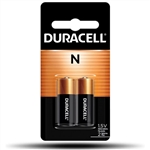 DURACELL MN9100 1.5V ALKALINE N SIZED BATTERY 2-PACK (LR1,  E90, AM5, LR1G, LR1SG, 4001, KN, 810-2, 114 EQUIVALENT)