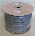 MODE 12-603-0 MODULAR TELEPHONE CABLE, 6 CONDUCTOR 28AWG    STRANDED, SILVER (305M = FULL ROLL)
