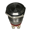BULGIN MPI002/TERM/RD RED LIGHTED VANDAL RESISTANT PUSH     BUTTON SWITCH, SPST-NO OFF-(ON), SCREW TERMINALS