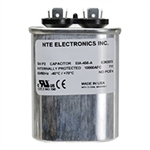 NTE MOTOR RUN CAPACITOR 10UF 370VAC MRC370V10               ** RATED FOR CONTINUOUS/100% DUTY CYCLE **