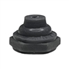 APM N1030B HEXSEAL HALF TOGGLE SWITCH BOOT WITH HOLE,       SILICONE RUBBER, 15/32-32 THREAD