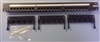 TRIPPLITE N252-024 24 PORT 1U RACKMOUNT CAT6 110 PATCH PANEL 568B RJ45 ETHERNET,LOADED, PUNCHDOWN STYLE