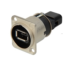 NEUTRIK NA1394-6 6 PIN D-SIZE FIREWIRE CONNECTOR            *CLEARANCE*