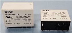 TE OZ-SS-112LF,000 PCB RELAY SPDT 12VDC, 16A @ 30VDC/240VAC