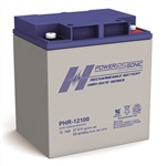 POWERSONIC PHR-12100 M5 FR 12V 27AH HIGH RATE VRLA BATTERY, UPS APPLICATIONS *SPECIAL ORDER*