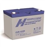 POWERSONIC PHR-12350 M6 FR 12V 95AH HIGH RATE VRLA BATTERY, UPS APPLICATIONS *SPECIAL ORDER*