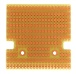 BPS BUSBOARD PR1593K 2-HOLE STRIP PROTOBOARD FOR HAMMOND    1593K ENCLOSURE, SINGLE-SIDED, 58MM X 57MM (2.30" X 2.26")