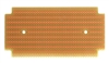 BPS BUSBOARD PR1590B 2-HOLE STRIP PROTOBOARD FOR HAMMOND    1590B ENCLOSURE, SINGLE-SIDED, 52MM X 103MM (2.05" X 4.05")