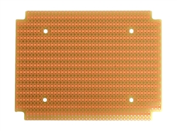 BPS BUSBOARD PR1590BB 2-HOLE STRIP PROTOBOARD FOR HAMMOND   1590BB ENCLOSURE, SINGLE-SIDED, 81MM X 108MM (3.20" X 4.25")