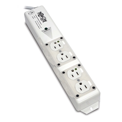 TRIPPLITE PS-415-HGULTRA POWER BAR, MEDICAL GRADE WITH 4 15A HOSPITAL-GRADE OUTLETS, 15' CORD AND OUTLET COVERS