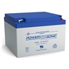 POWERSONIC PS-12260F2 12V 26AH SLA BATTERY WITH .250" TABS