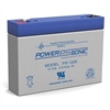 POWERSONIC PS-1228F1 12V 2.8AH SLA BATTERY WITH .187"       TERMINALS