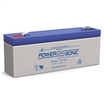 POWERSONIC PS-1238F1 12V 3.8AH SLA BATTERY WITH .187" TABS  *SPECIAL ORDER*