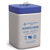 POWERSONIC PS-650LS 6V 5AH SLA SPRING TOP LANTERN BATTERY