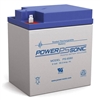 POWERSONIC PS-6580F2 6V 58AH SLA BATTERY WITH .250" QC TABS *SPECIAL ORDER*